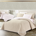 Luxury de lujo hermoso juego de ropa de cama de colchoneta acolchada